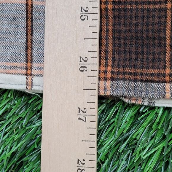 Vintage 80s Mr-Leggs Plaid Button Shirt M 15.5 20x26 Western - Picture 10 of 11